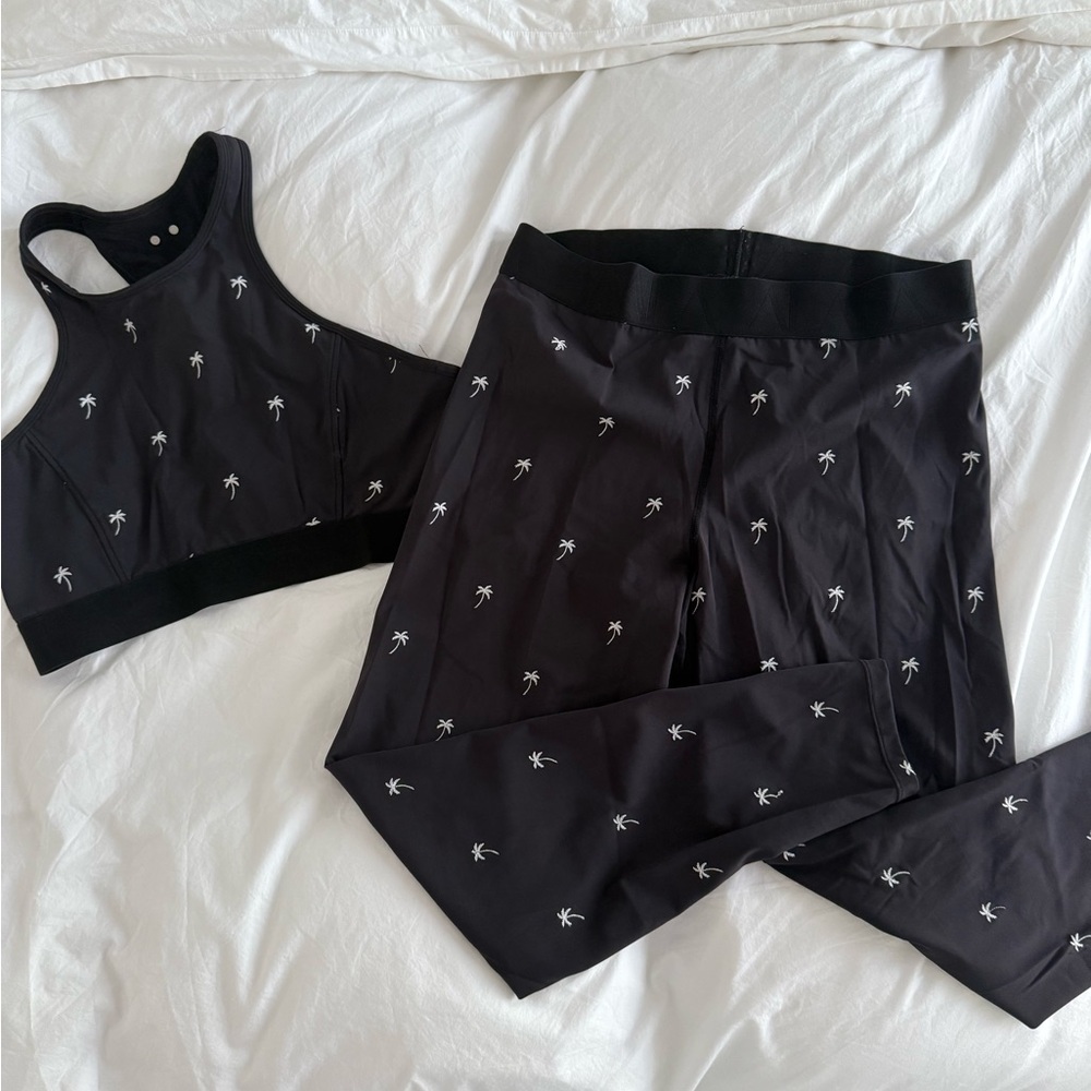 Alala Palm Tree Long Bra